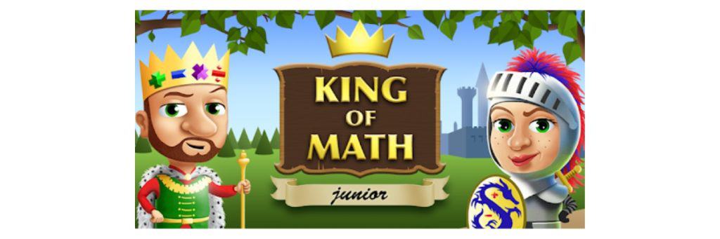 King of Math Junior Logo
